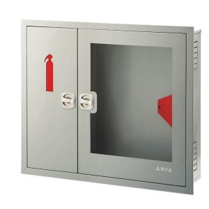 جعبه دوکابین افقی توکار