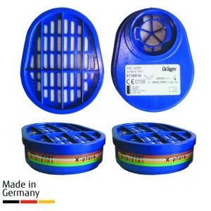 فیلتر ماسک شیمیایی DRAGER-A1B1E1K1